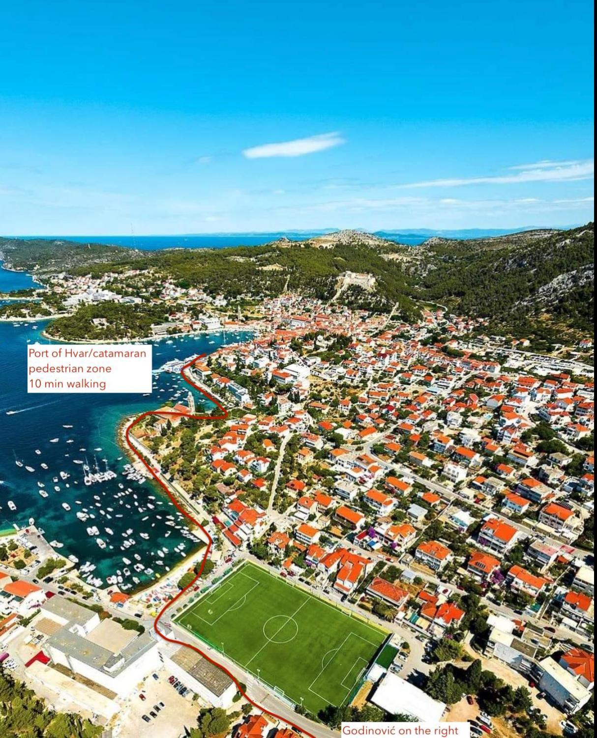 Villa Godinovic Hvar Town Bagian luar foto